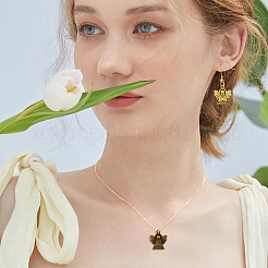 120PCS 3Colors Tibetan Style Pendants&nbsp;TIBEP-DC0001-05
