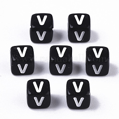 Opaque Acrylic Beads&nbsp;SACR-N002-01V