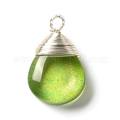 Glass Pendants&nbsp;PALLOY-JF00856