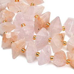 Natural Rose Quartz Beads Strands&nbsp;G-F833-T01-01