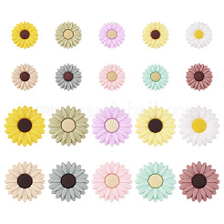 20Pcs 20 Styles Food Grade Eco-Friendly Silicone Beads&nbsp;SIL-TA0001-84