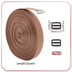 25 Yards Flat Nylon Ribbons&nbsp;DIY-WR0003-61