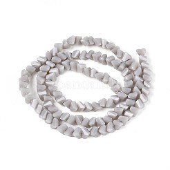 Opaque Glass Beads Strands&nbsp;GLAA-N019-4mm-21