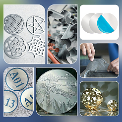Round Aluminum Sheets&nbsp;AJEW-WH0695-047P-E