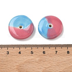 Vintage Handmade Two Tone Porcelain Beads&nbsp;PORC-NH0002-01H