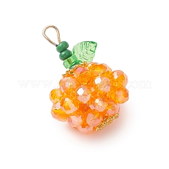 Fruit Glass Pendants&nbsp;PALLOY-MZ00804