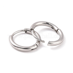 Non-Tarnish 304 Stainless Steel Huggie Hoop Earrings for Women&nbsp;EJEW-F280-07A-P