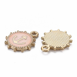 Alloy Enamel Pendants&nbsp;ENAM-N055-016C-NR