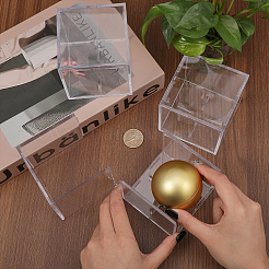 Square Actylic Baseball Display Box&nbsp;LS-ODIS-WH0002-78