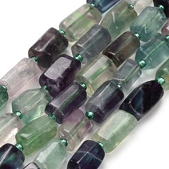 Natural Colorful Fluorite Beads Strands&nbsp;G-H329-A03-01