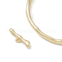 Brass Toggle Clasps&nbsp;KK-U020-07G