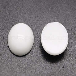 Oval Natural White Jade Cabochons&nbsp;G-K020-18x13mm-12