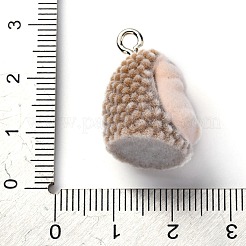 Flocky Animal Resin Pendants&nbsp;FIND-S001-06P