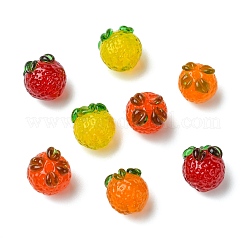 8Pcs 4 Colors Handmade Lampwork Beads&nbsp;LAMP-CJ0002-71