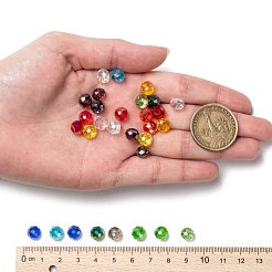 15 Colors Electroplate Glass Beads&nbsp;EGLA-X0006-02B-8mm