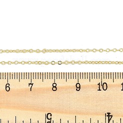 Rack Plating Brass Cable Chain Necklaces for Women&nbsp;NJEW-H049-03G