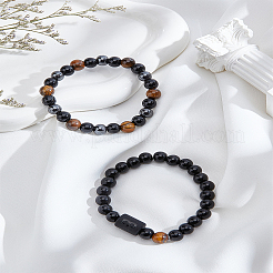 Natural Mixed Gemstone Stretch Bracelets&nbsp;BJEW-LP0001-25A