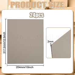 Rectangle Kraft Papers Chip Boards&nbsp;DIY-WH0479-84B