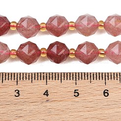 Natural Strawberry Quartz Beads Strands&nbsp;GG-NH0014-A01