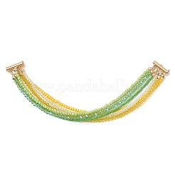 Glass Seed Beads Beaded Multi-Layer Bracelets for Women&nbsp;BJEW-JB12990