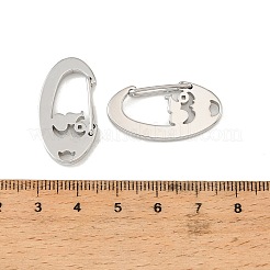 304 Stainless Steel Rock Climbing Carabiners&nbsp;STAS-F364-02P-04