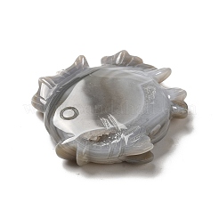 Natural Agate Fish Figurines Statues for Home Office Tabletop Decoration&nbsp;DJEW-A014-01