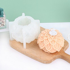 Flower Shape Silicone Candle Molds&nbsp;CAND-PW0009-08
