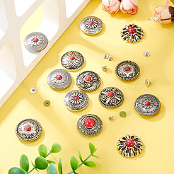Alloy Decorative Rivets&nbsp;BUTT-SW0001-01