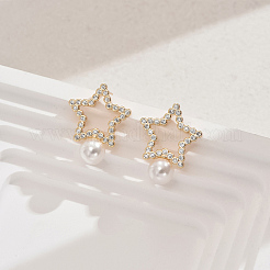 201 Stainless Steel Dangle Stud Earrings&nbsp;BY9223-5