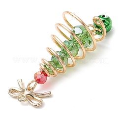 Glass & Alloy Pendants&nbsp;PALLOY-JF02990-01