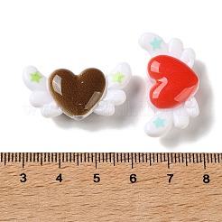 Printed Opaque Acrylic Beads&nbsp;AC-CBAA26B-09