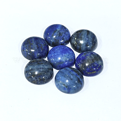 Dyed Natural Lapis Lazuli Gemstone Dome/Half Round Cabochons&nbsp;G-J330-06-20mm