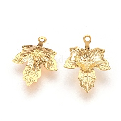 Autumn Theme 304 Stainless Steel Pendants&nbsp;STAS-G176-38G