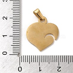 PVD Vacuum Plating 304 Stainless Steel Pendants&nbsp;STAS-B053-05G
