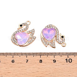 Alloy Glass Pendants&nbsp;PALLOY-N176-73KCG-02