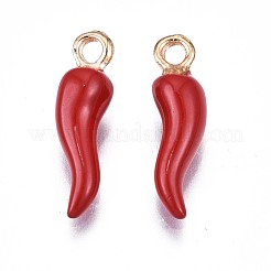 Alloy Enamel Pendants&nbsp;X-ENAM-N054-70