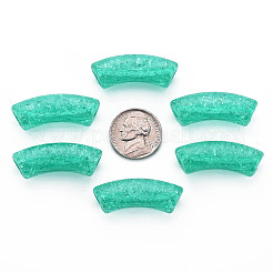 Transparent Crackle Acrylic Beads&nbsp;CACR-S009-001A-NM