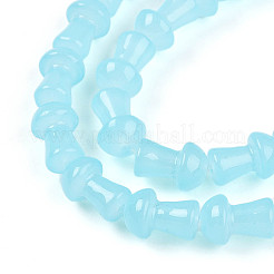 Baking Paint Glass Beads Strands&nbsp;DGLA-N007-01H