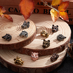 48Pcs 24 Styles Tibetan Style Alloy Beads&nbsp;FIND-PH0002-37