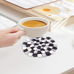 1Pc Wool Felt Cup Mats&nbsp;AJEW-LP0006-28