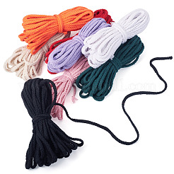 8 Skeins 8 Colors Braided Cotton String Threads for Crafts Knitting Making&nbsp;OCOR-TA0003-56