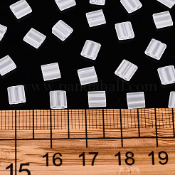 FGB 2-Hole Glass Seed Beads&nbsp;X-SEED-S031-L-ST-1F