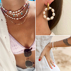 DIY Stretch Bracelet Making Kits&nbsp;DIY-BY0001-44