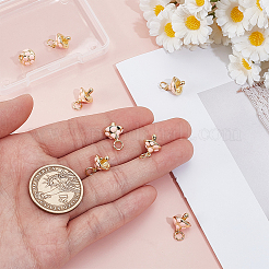 12Pcs Brass Enamel Charms&nbsp;KK-ME0002-91