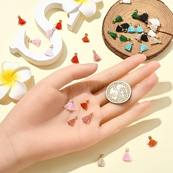 20Pcs 5 Colors Polycotton Tassel Pendant Decorations&nbsp;FIND-YW0007-48A