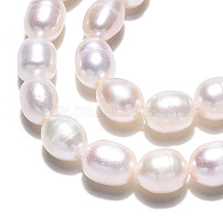 Natural Cultured Freshwater Pearl Beads Strands&nbsp;LS-PEAR-N012-05K