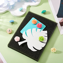 9Pcs 9 Colors Resin Flower Drawing Pins&nbsp;AJEW-TAC00054