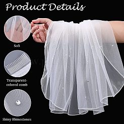 1Pc Gauze Hair Combs&nbsp;PHAR-CP0001-30B