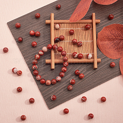200Pcs Natural Red Jasper Bead&nbsp;G-CJ0001-59