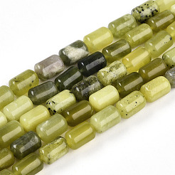 Natural Xiuyan Jade Beads Strands&nbsp;G-N346-01B-12